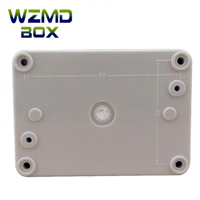 Ip65 Vented Plastic ABS Box Small Electronics Enclosure Black Grey Color For Wiring