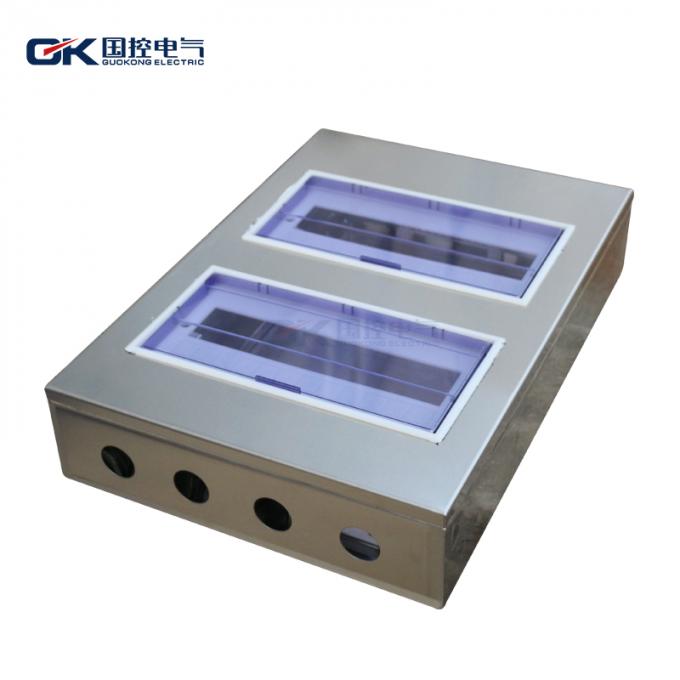 Stainless Steel Electrical Distribution Board Laser Drilling Metal DB Box