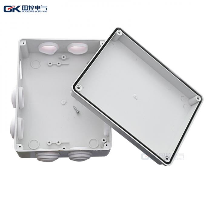 IP65 ABS Plastic Junction Box Weatherproof Applicable To Airports Hotels Large Factories
