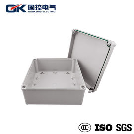 China Small ABS 60 Amp Junction Box Clear Plastic Electronic Enclosures Carton Package supplier