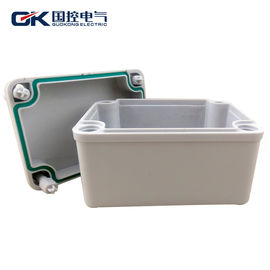 China Ip65 Vented Plastic ABS Box Small Electronics Enclosure Black Grey Color For Wiring supplier