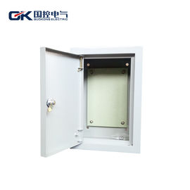 China Surface Mounted Electrical Distribution Box , Power Distribution Box With Lock Grey Coating supplier