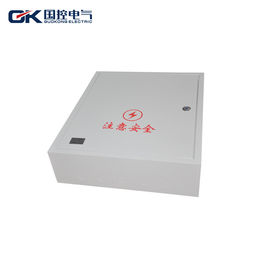 China Zincpassivated Indoor Distribution Box Single Door Stainless Steel With Lock Grey Coating supplier