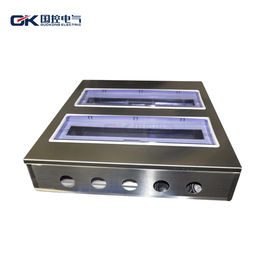 China Large Size Lighting Distribution Board Stainless Steel Domestic Electrical Distribution Box supplier