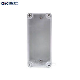 China Indoor Outdoor Plastic Junction Box Reinforced Sealing Feature With Clear Cover supplier