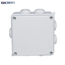 China Seal Ring Hinged Plastic Electrical Enclosures Convenient Equipped With Mounting Screws supplier
