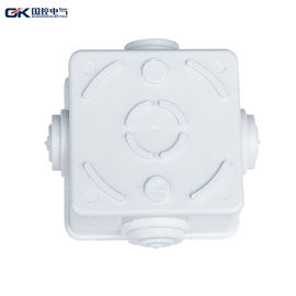 China Mounting Hole Round Plastic Electrical Box Safety Waterproof Terminal Junction Box supplier
