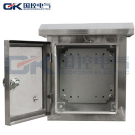 China Small Size Cable Distribution Box / Stainless Steel Electrical Junction Boxes supplier
