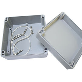 China Grey Color Coating Electrical Connection Box Aluminum Material Junction Box supplier