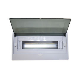 China Different Dimension Electrical Distribution Box Big Loop 15 Way Clear Plastic Cover Panel supplier