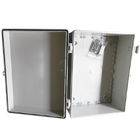 China Grey White Waterproof Terminal Junction Box / Hinged Plastic Electrical Enclosures factory