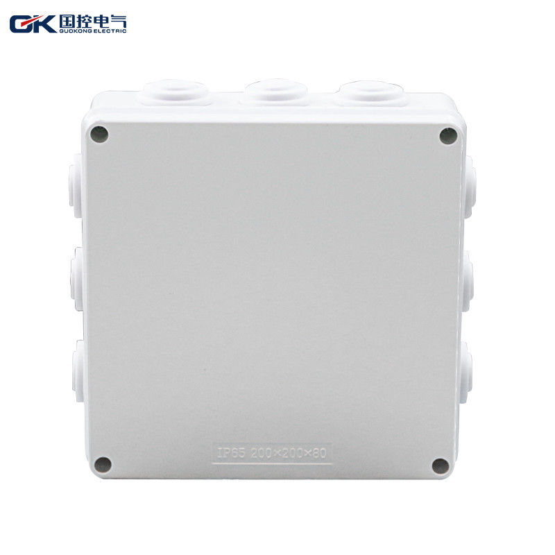 200 200 80mm Plastic Junction Box Internal Installation Pvc