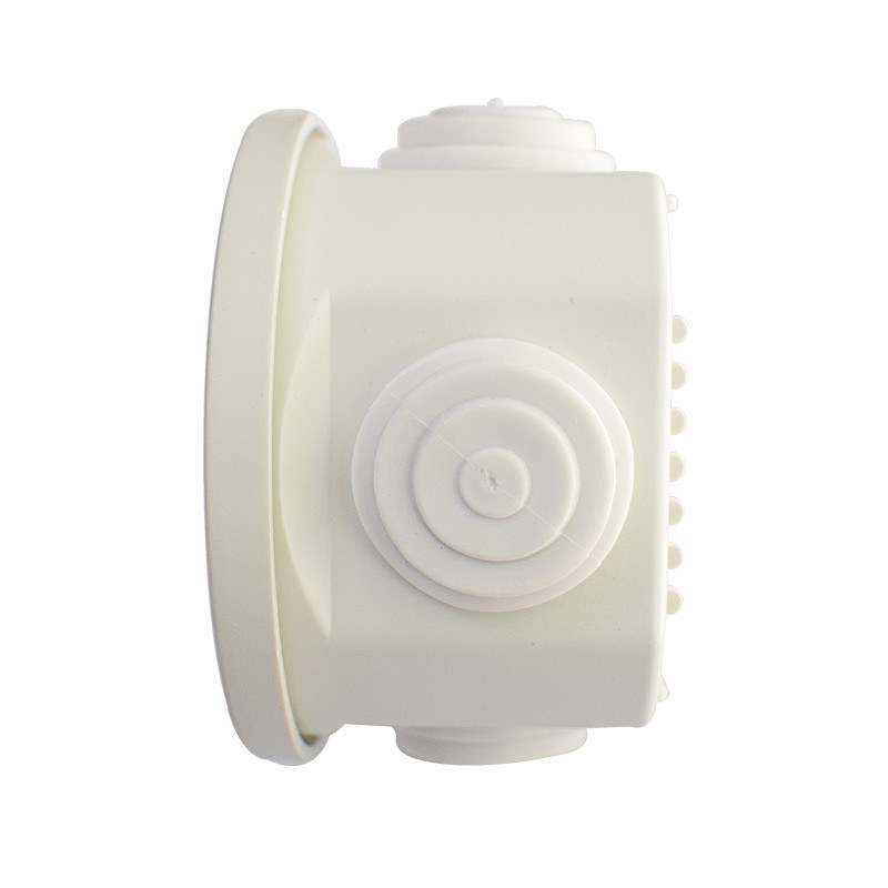 Circle Round Type Plastic Junction Box Flame Retardant For Office Building