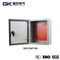 Orange Install Board Floor Standing Electrical Enclosures With Welding Hinge Door supplier