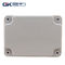 Durable Grey ABS Junction Box , Small Clear Plastic Enclosures For Electronics supplier