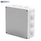 200*200*80mm Plastic Junction Box Internal Installation PVC Circular DIN For Track Components supplier