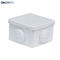 Mounting Hole Round Plastic Electrical Box Safety Waterproof Terminal Junction Box supplier