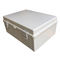Grey White Waterproof Terminal Junction Box / Hinged Plastic Electrical Enclosures supplier