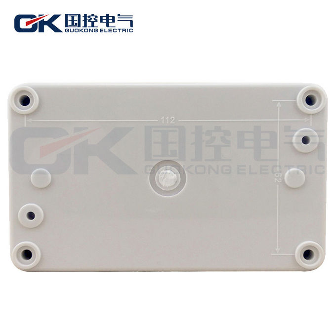 Ip65 ABS Junction Box Polycarbonate Coating Durable Watertight ROHS Certification