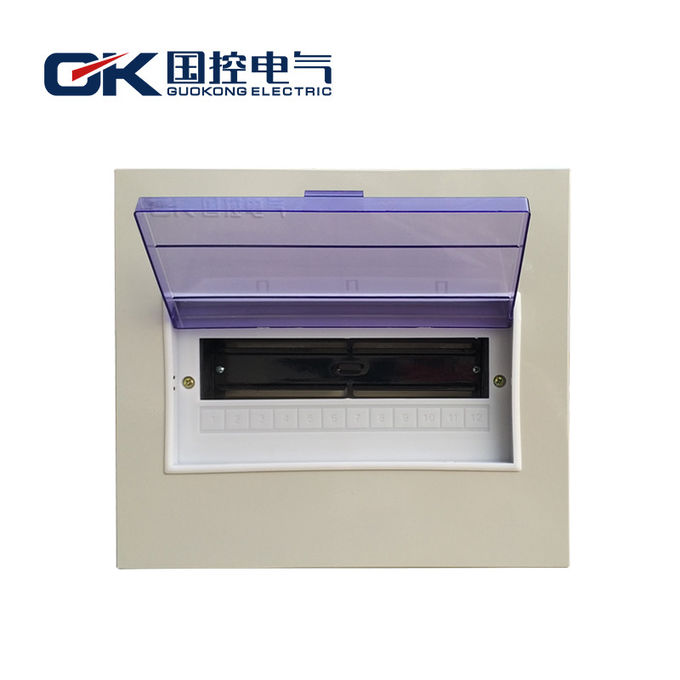 2 To 24 Way Lighting Distribution Box Outdoor Flush Mounted With ABS PC Material