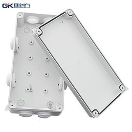 China Dustproof Plastic Junction Box Indoor Outdoor Electric White PC Material Custom - Made supplier