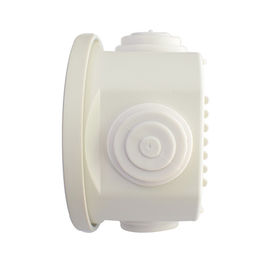 China Circle Round Type Plastic Junction Box Flame Retardant For Office Building supplier