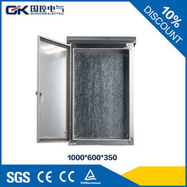 Durable Stainless Steel Electrical Box , Outdoor Electrical Panel Convenient Operation supplier
