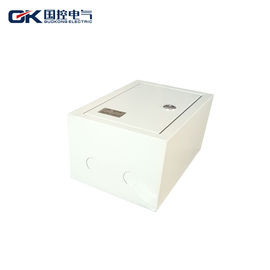 Surface Mounted Electrical Distribution Box , Power Distribution Box With Lock Grey Coating supplier