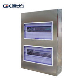 Stainless Steel Electrical Distribution Board Laser Drilling Metal DB Box supplier