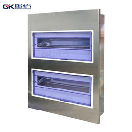 Double - Deck Lighting Distribution Board / Weatherproof Electrical Main Switch Box supplier