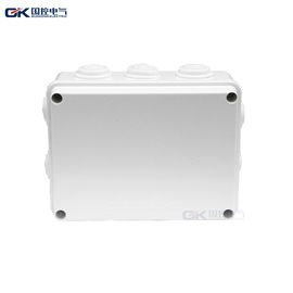 IP65 ABS Plastic Junction Box Weatherproof Applicable To Airports Hotels Large Factories supplier