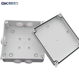 Different Dimsion Outdoor Plastic Junction Box ABS Shell With Knockouts , CE Certification supplier