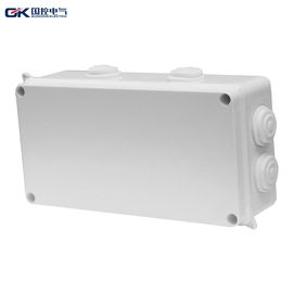Dustproof Plastic Junction Box Indoor Outdoor Electric White PC Material Custom - Made supplier