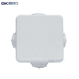 Mounting Hole Round Plastic Electrical Box Safety Waterproof Terminal Junction Box supplier