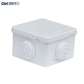 Mounting Hole Round Plastic Electrical Box Safety Waterproof Terminal Junction Box supplier