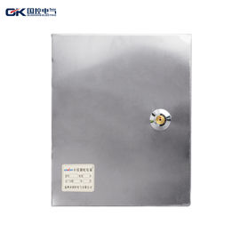 Rainproof Stainless Steel Electrical Cabinets High Precision Two Holes With Lock supplier
