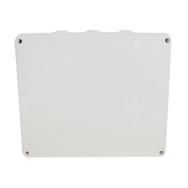 Custom Design Plastic Outdoor Electrical Box / Grey Plastic Electrical Boxes supplier