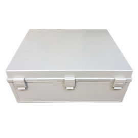 Hinge Type Plastic Junction Box Grey Color Customs Design Holes Opening Service supplier