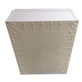 Hinge Type Plastic Junction Box Grey Color Customs Design Holes Opening Service supplier