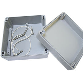 Grey Color Coating Electrical Connection Box Aluminum Material Junction Box supplier