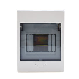 4 Way Distribution Board / Electrical Distribution Board Terminal Substitution Rail Cover supplier