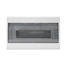 Different Dimension Electrical Distribution Box Big Loop 15 Way Clear Plastic Cover Panel supplier